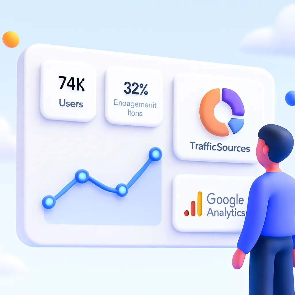 A Beginner's Guide to Google Analytics 4: Top 5 Metrics to Track for Website Growth