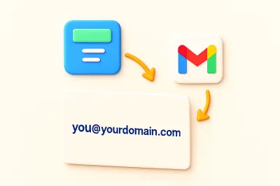 How to Set Up a Professional Email Address (you@yourdomain.com)